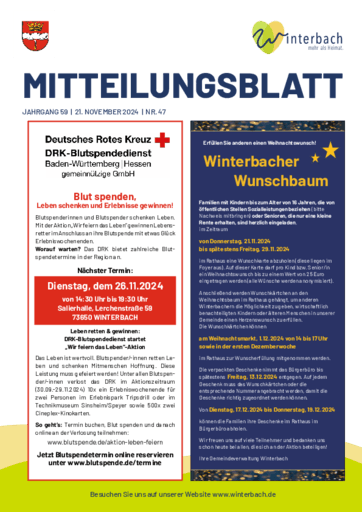 Ausgabe 47/2024 lesen