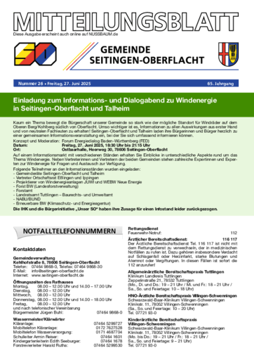 Ausgabe 26/2025 lesen