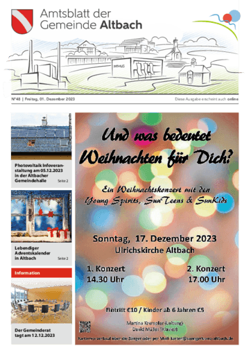 Ausgabe 48/2023 lesen