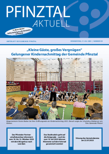 Ausgabe 29/2025 lesen