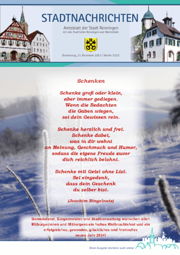 Ausgabe 51/2023 lesen