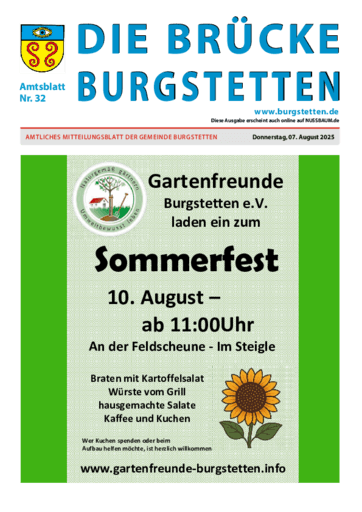 Ausgabe 32/2025 lesen