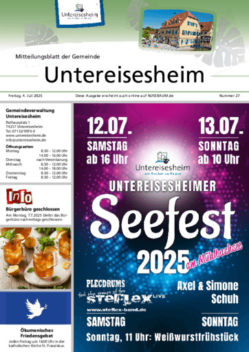 Ausgabe 27/2025 lesen