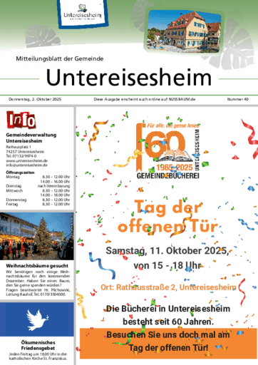 Ausgabe 40/2025 lesen