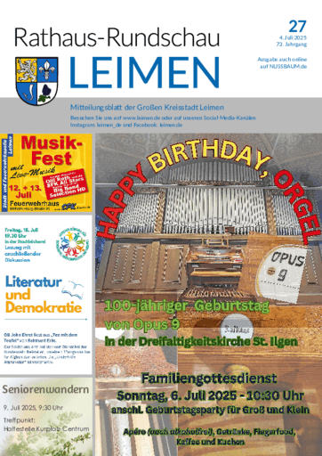 Ausgabe 27/2025 lesen