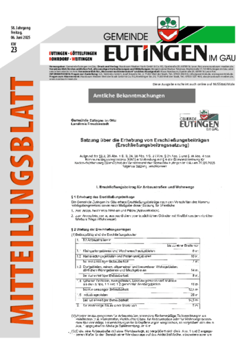 Ausgabe 23/2025 lesen