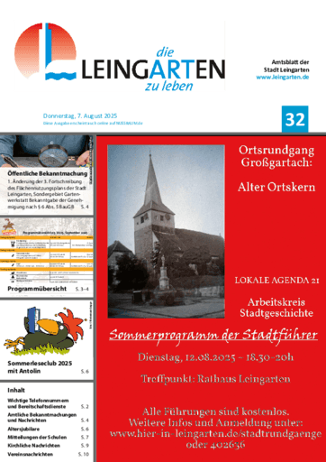 Ausgabe 32/2025 lesen