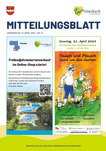 Ausgabe 15/2024 lesen