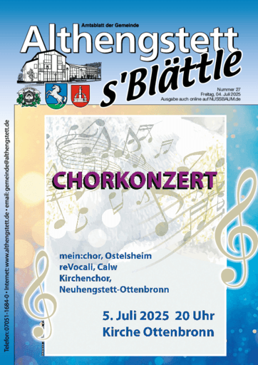 Ausgabe 27/2025 lesen