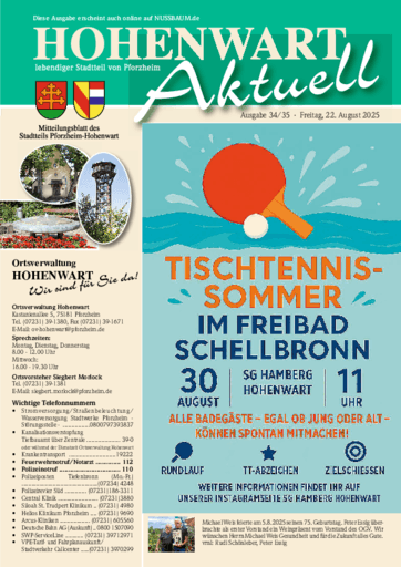 Ausgabe 34/2025 lesen