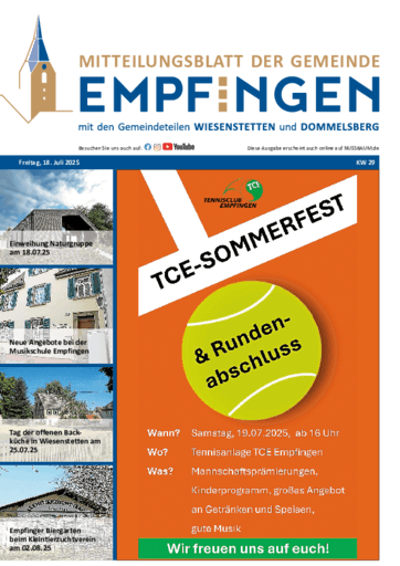 Ausgabe 29/2025 lesen