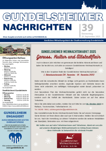 Ausgabe 39/2025 lesen