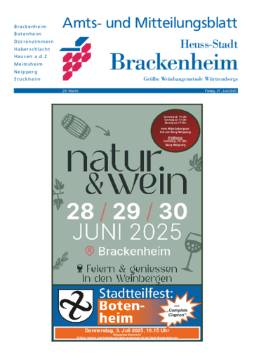 Ausgabe 26/2025 lesen