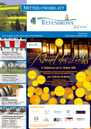 Ausgabe 44/2025 lesen