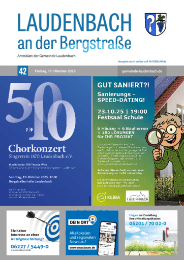 Ausgabe 42/2025 lesen