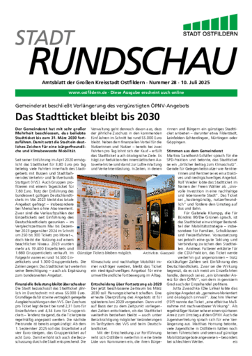 Ausgabe 28/2025 lesen