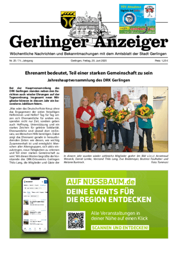 Ausgabe 25/2025 lesen