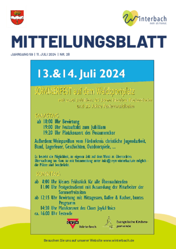 Ausgabe 28/2024 lesen