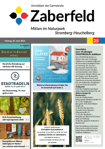 Ausgabe 25/2025 lesen