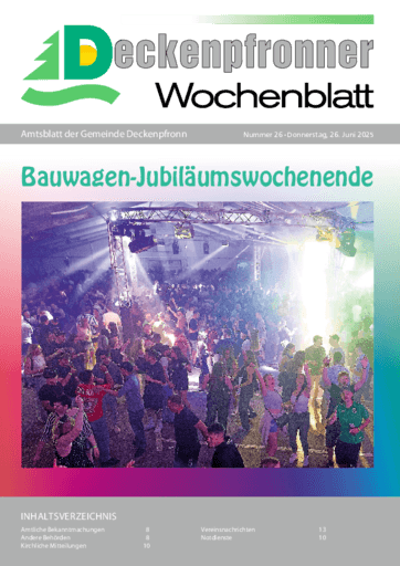 Ausgabe 26/2025 lesen