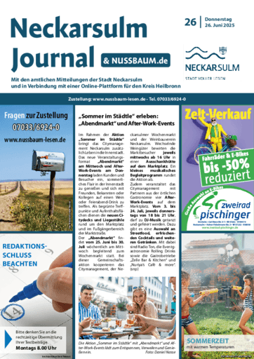Ausgabe 26/2025 lesen