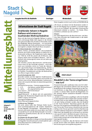 Ausgabe 48/2025 lesen