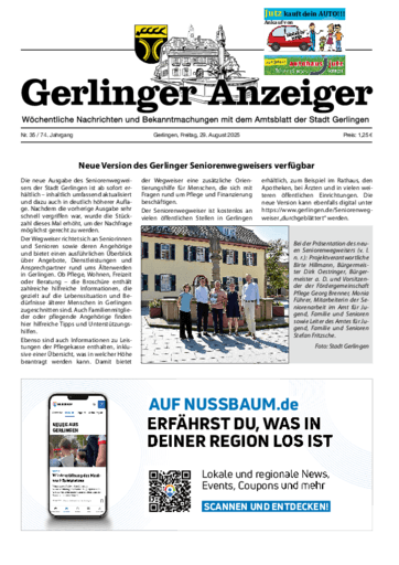 Ausgabe 35/2025 lesen