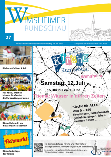 Ausgabe 27/2025 lesen