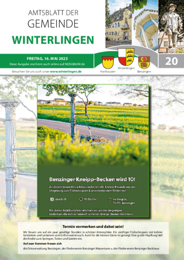 Ausgabe 20/2025 lesen