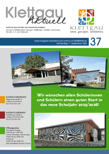 Ausgabe 37/2025 lesen