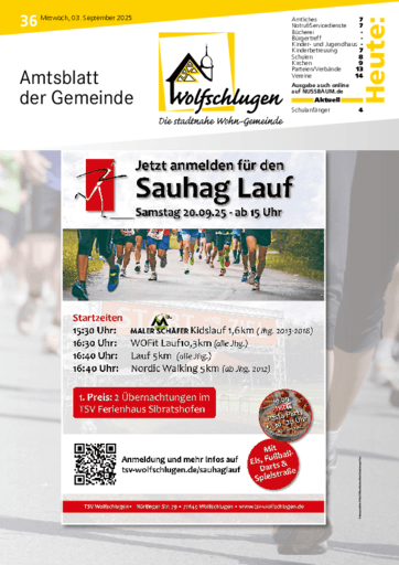 Ausgabe 36/2025 lesen