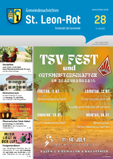Ausgabe 28/2025 lesen