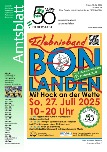 Ausgabe 29/2025 lesen