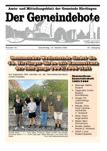 Ausgabe 42/2025 lesen