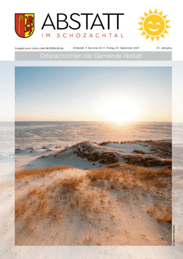 Ausgabe 36/2025 lesen