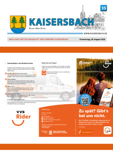 Ausgabe 35/2025 lesen