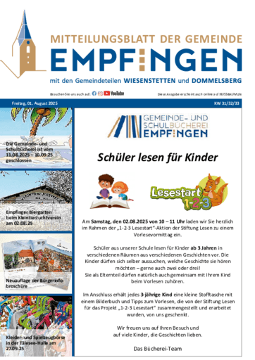 Ausgabe 31/2025 lesen