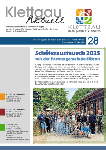 Ausgabe 28/2025 lesen