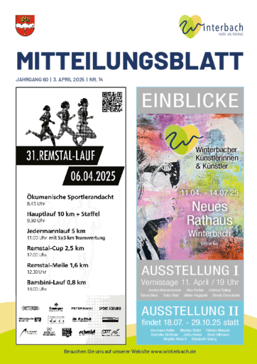 Ausgabe 14/2025 lesen