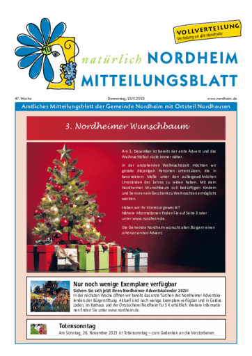 Ausgabe 47/2023 lesen