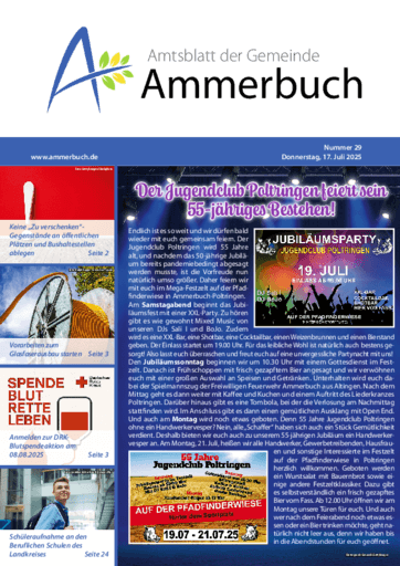 Ausgabe 29/2025 lesen