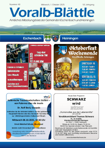 Ausgabe 40/2025 lesen