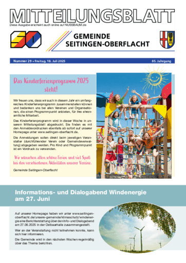 Ausgabe 29/2025 lesen