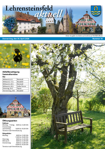 NUSSBAUM+ Premium - Lehrensteinsfeld aktuell