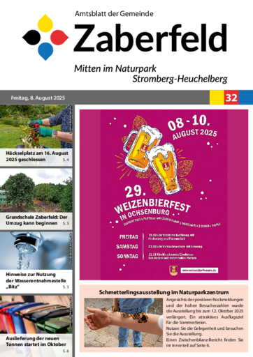 NUSSBAUM+ Premium - Amtsblatt der Gemeinde Zaberfeld