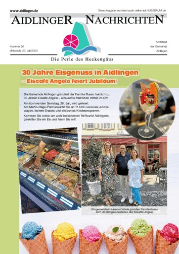 Ausgabe 30/2025 lesen