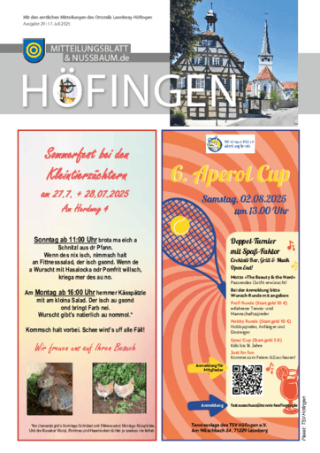 Ausgabe 29/2025 lesen