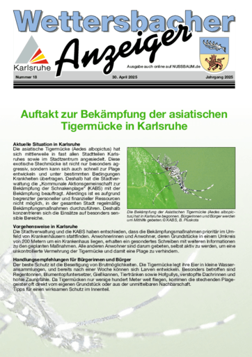 Ausgabe 18/2025 lesen