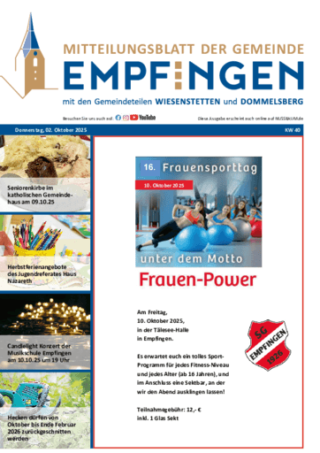 Ausgabe 40/2025 lesen