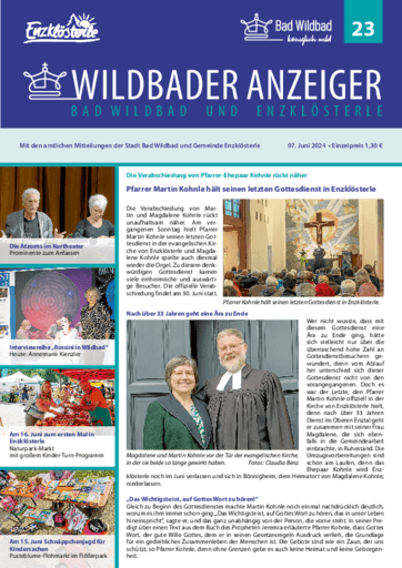 Ausgabe 23/2024 lesen